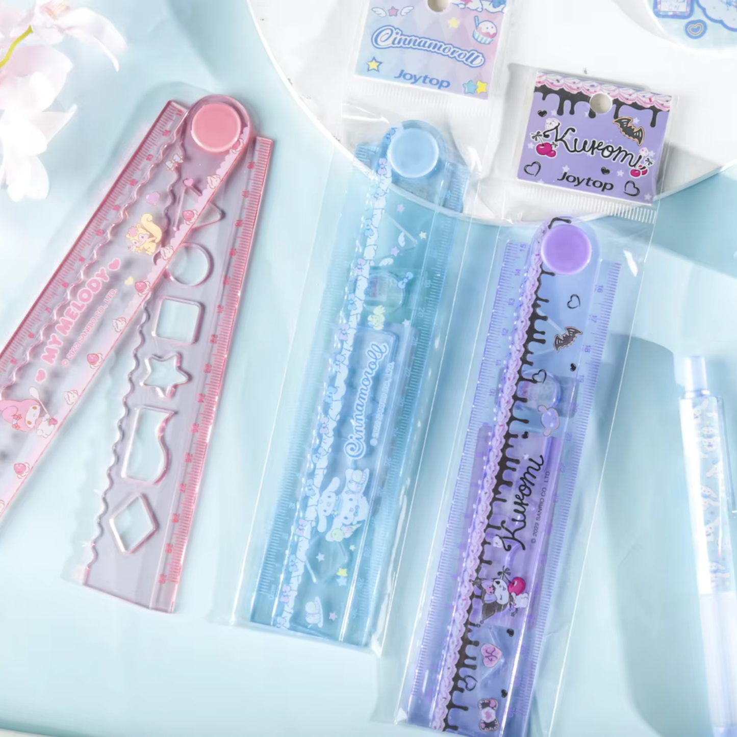Sanrio Character Stencil Ruler