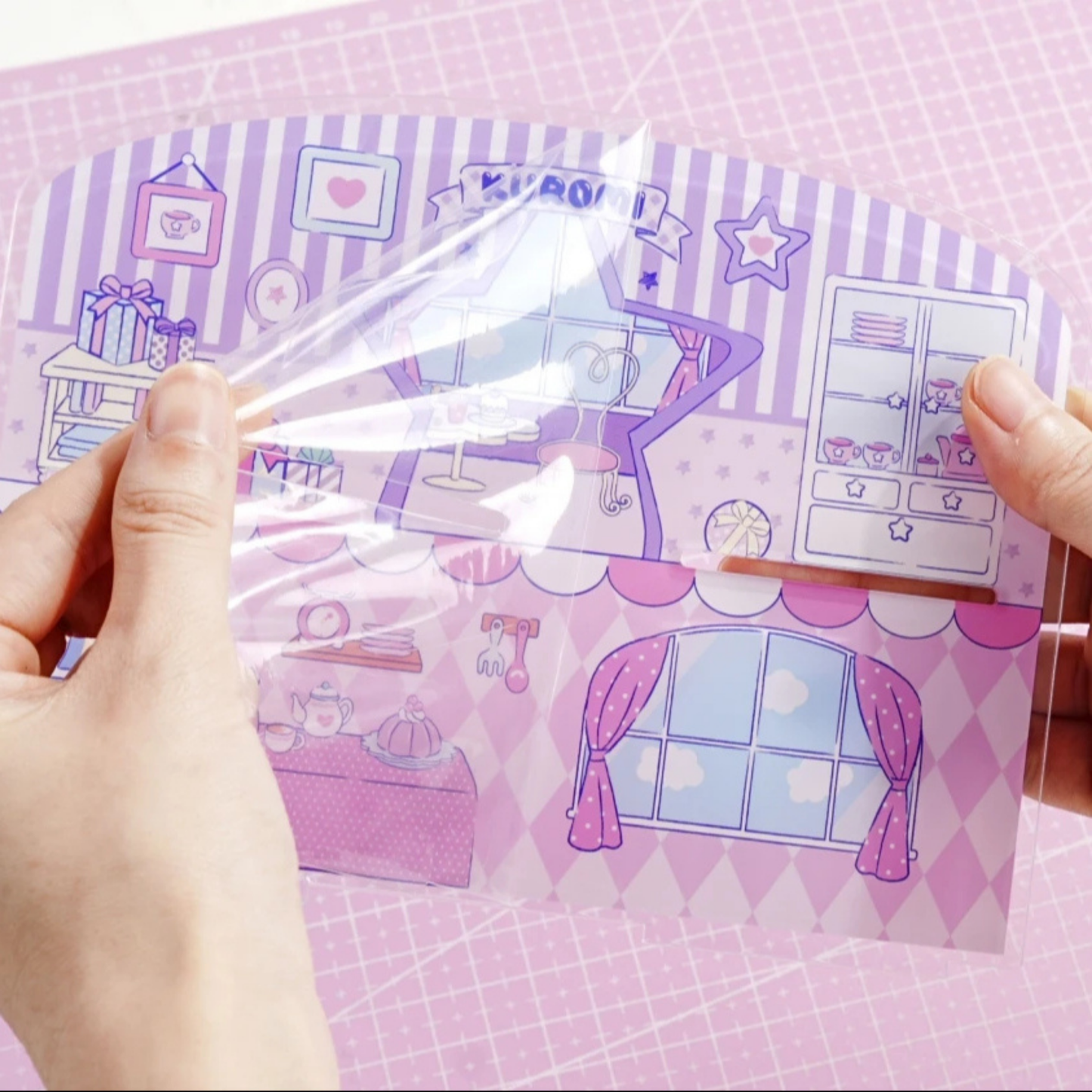 Kuromi DIY Acrylic Stand Set