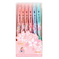 Sakura Paradise 6 Pack Pen Set