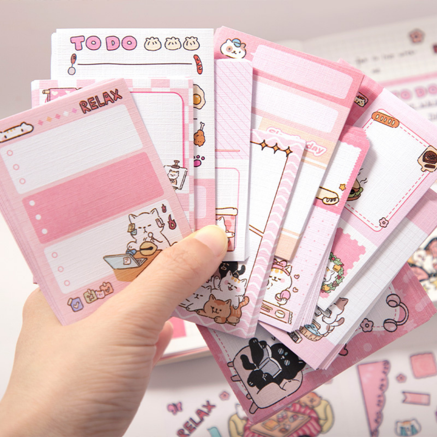 Cat Dessert Washi Box