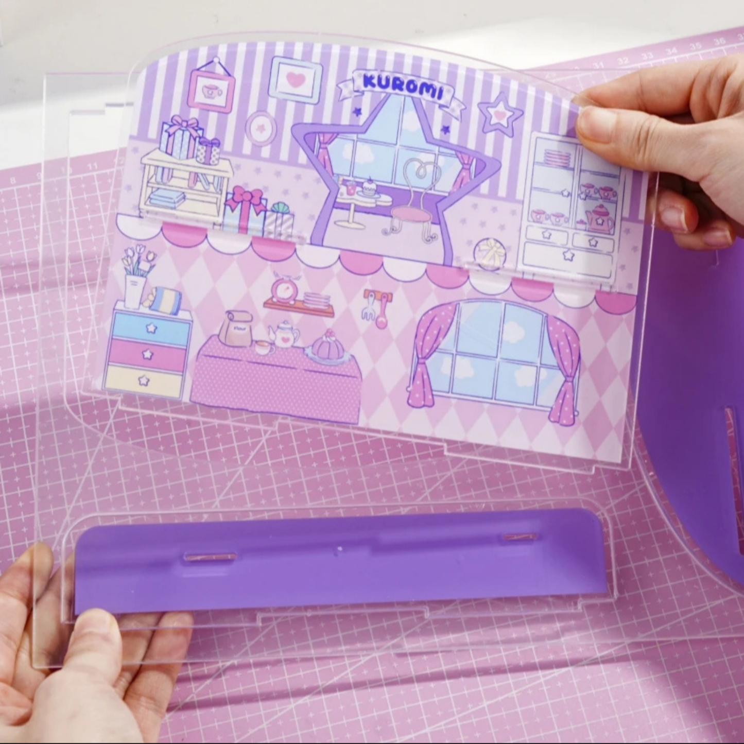 Kuromi DIY Acrylic Stand Set