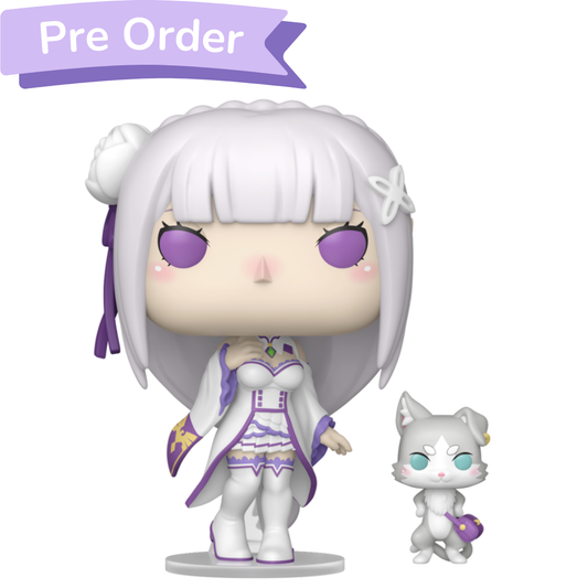 Re:Zero Starting Life in Another World Emilia & Puck Pop