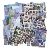 Tide Of Destiny Vintage Sticker and Paper Book