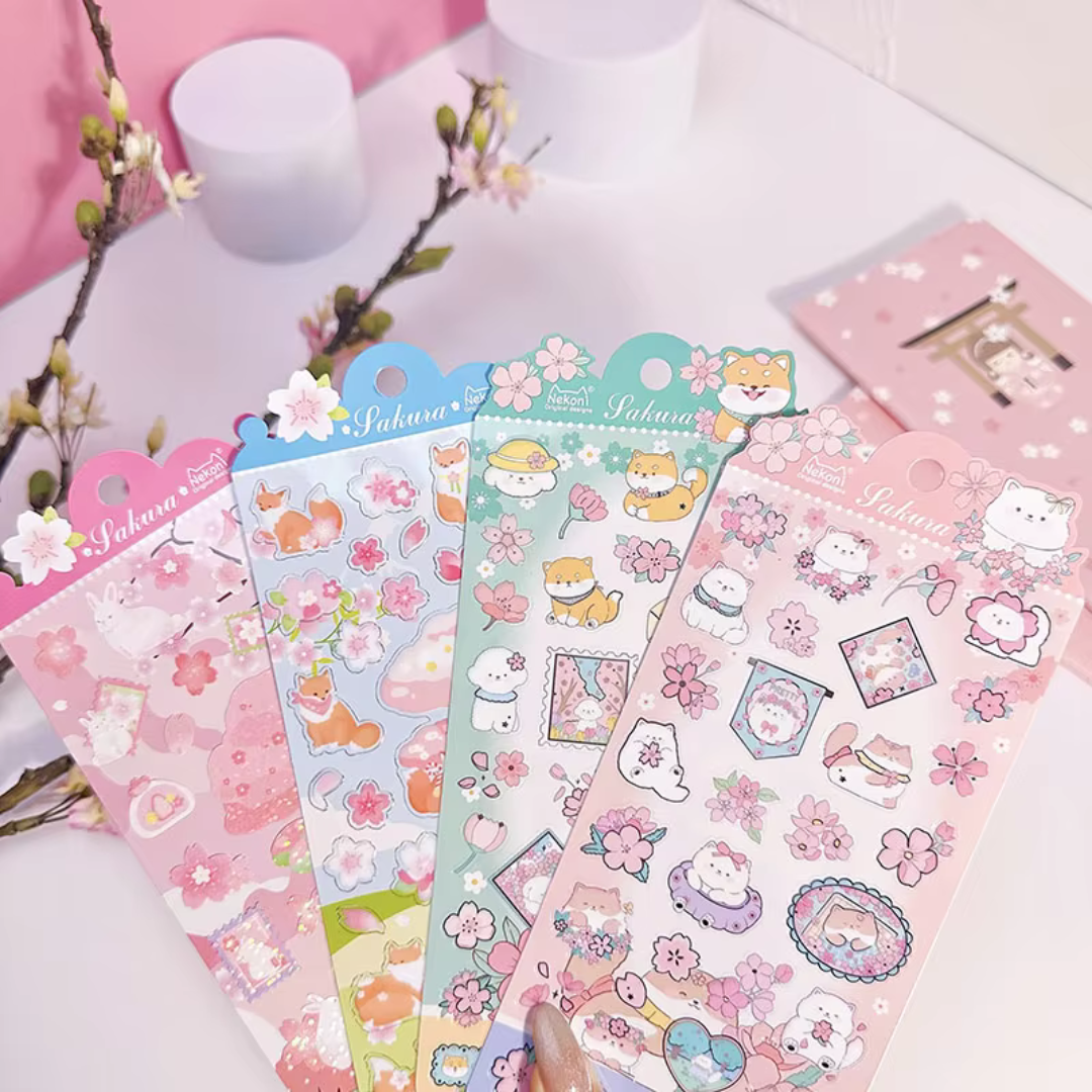 Sakura Festival Sticker Sheet