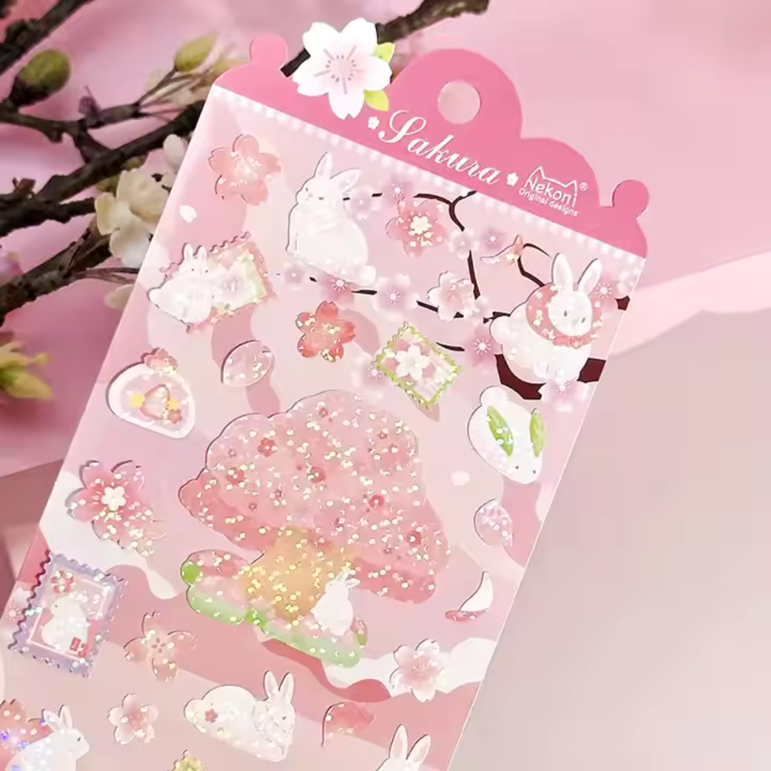 Sakura Festival Sticker Sheet