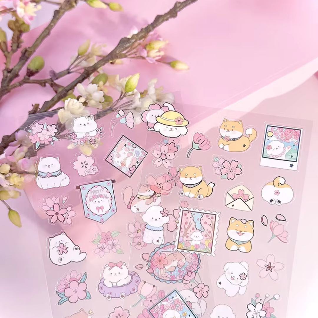 Sakura Festival Sticker Sheet