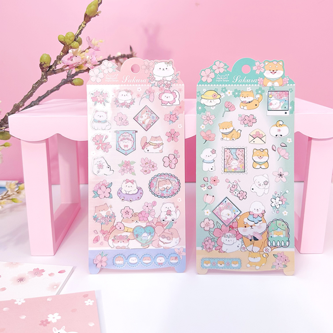 Sakura Festival Sticker Sheet