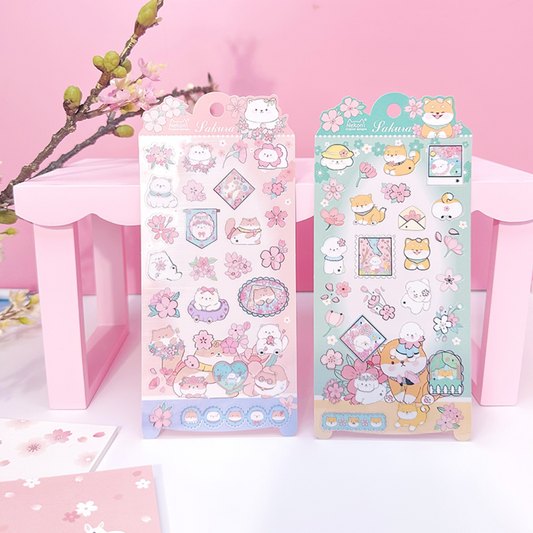 Sakura Festival Sticker Sheet