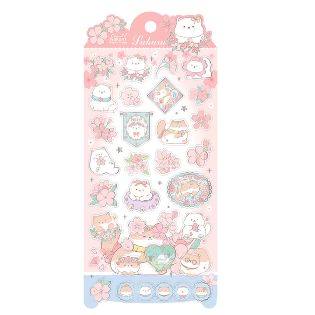 Sakura Festival Sticker Sheet