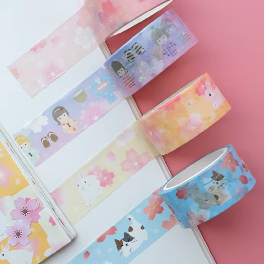 Sakura Washi Tape Roll