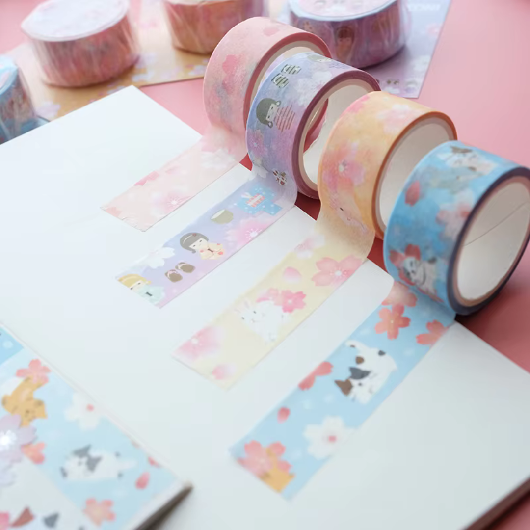 Sakura Washi Tape Roll