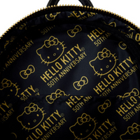 Sanrio - 50th Anniversary Metallic Gold Mini Backpack