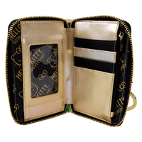 Sanrio - 50th Anniversary Metallic Gold Zip Around Wallet