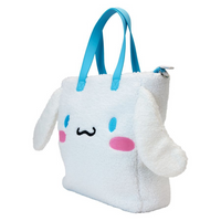 Sanrio Cinnamoroll Sherpa Tote Bag with Coin Bag