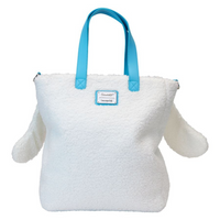 Sanrio Cinnamoroll Sherpa Tote Bag with Coin Bag