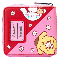 Sanrio - Hello Kitty & Friends Color Block Zip Wallet