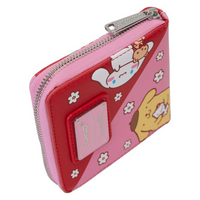 Sanrio - Hello Kitty & Friends Color Block Zip Wallet
