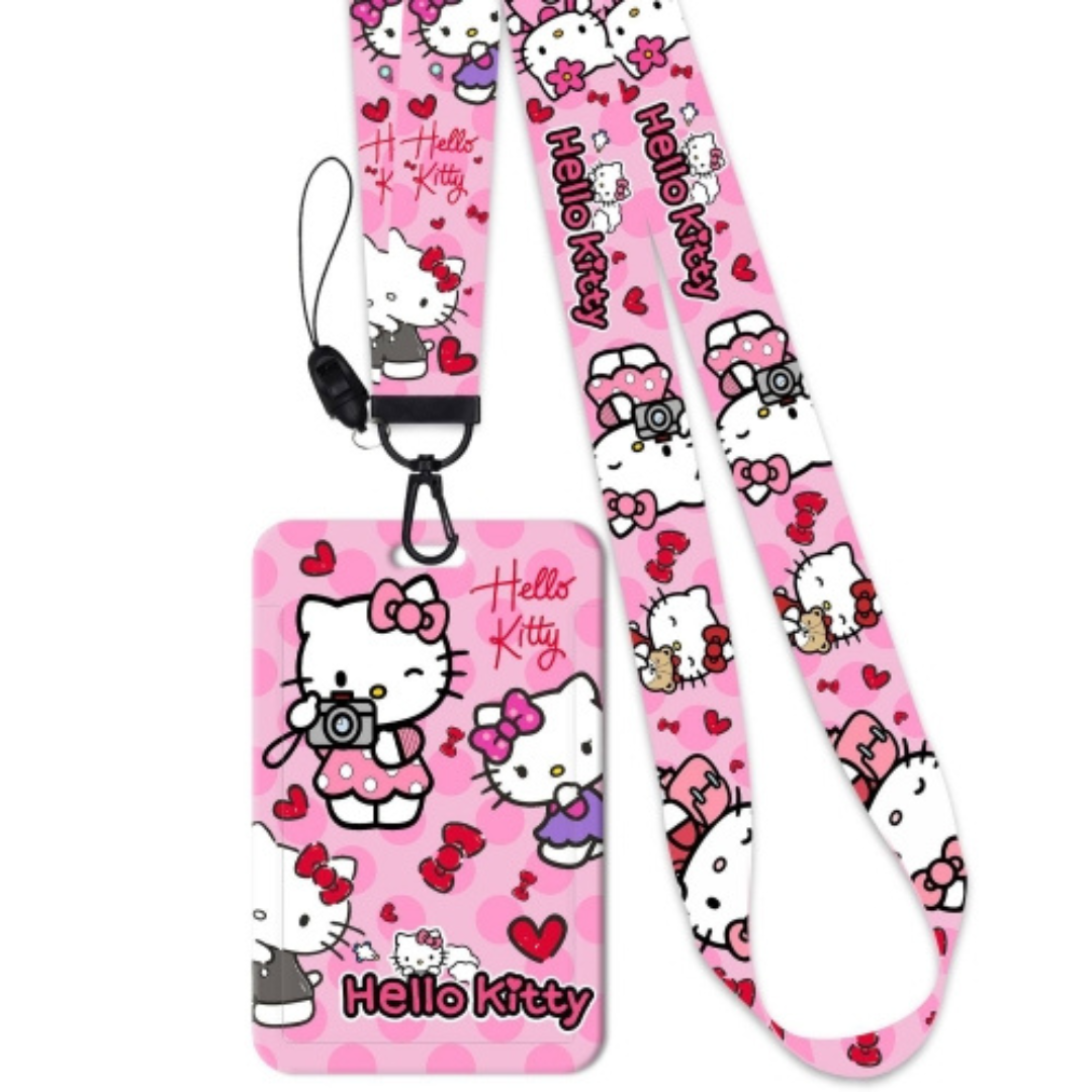 Hello Kitty All About Me ID Card Holder and Lanyard