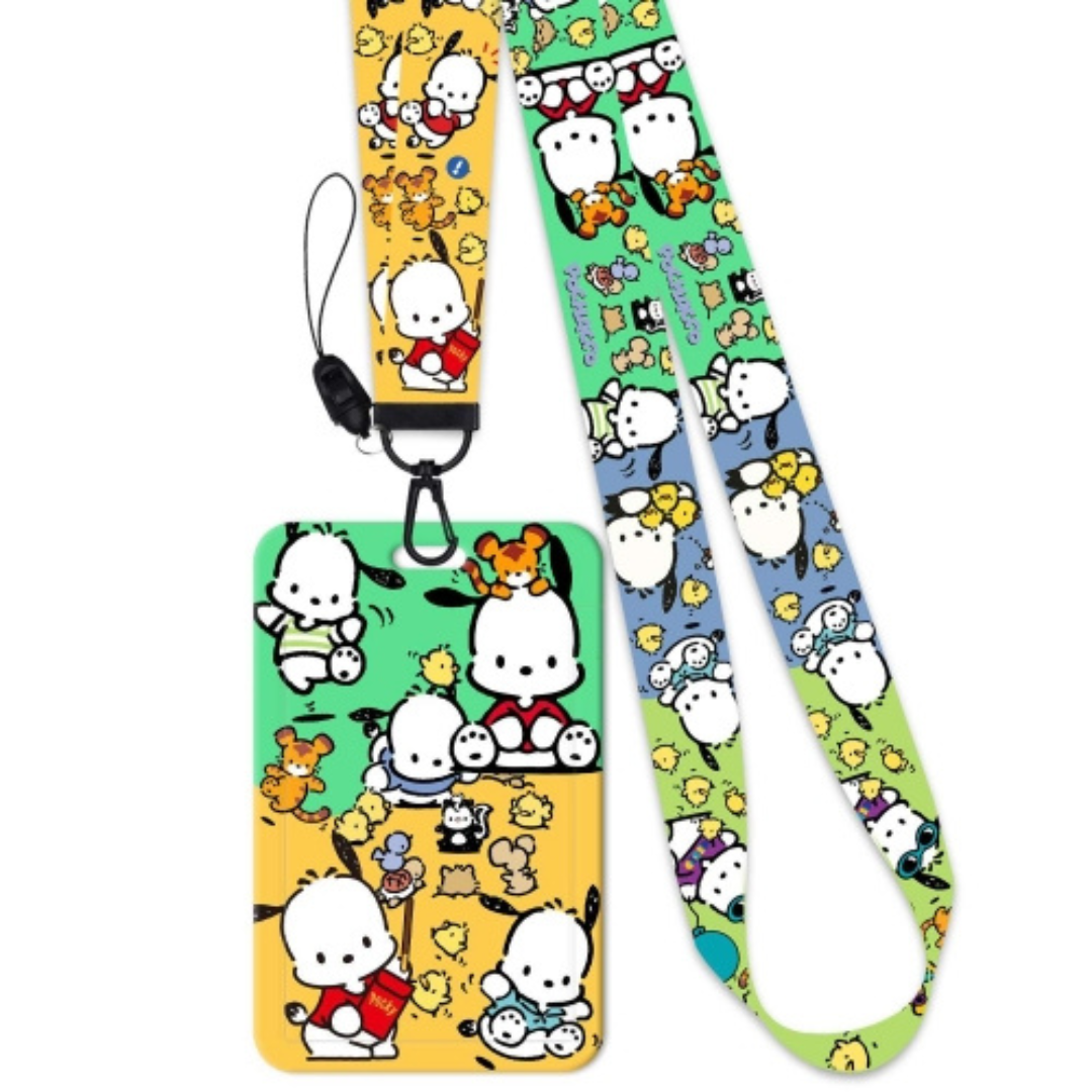 Pochacco All About Me ID Card Holder and Lanyard