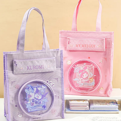 Kuromi Stationery Tote Bag