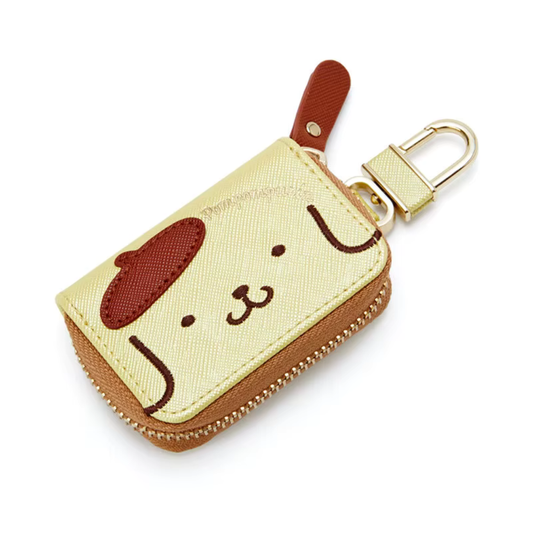 Pompompurin Mini Leather Purse Keychain
