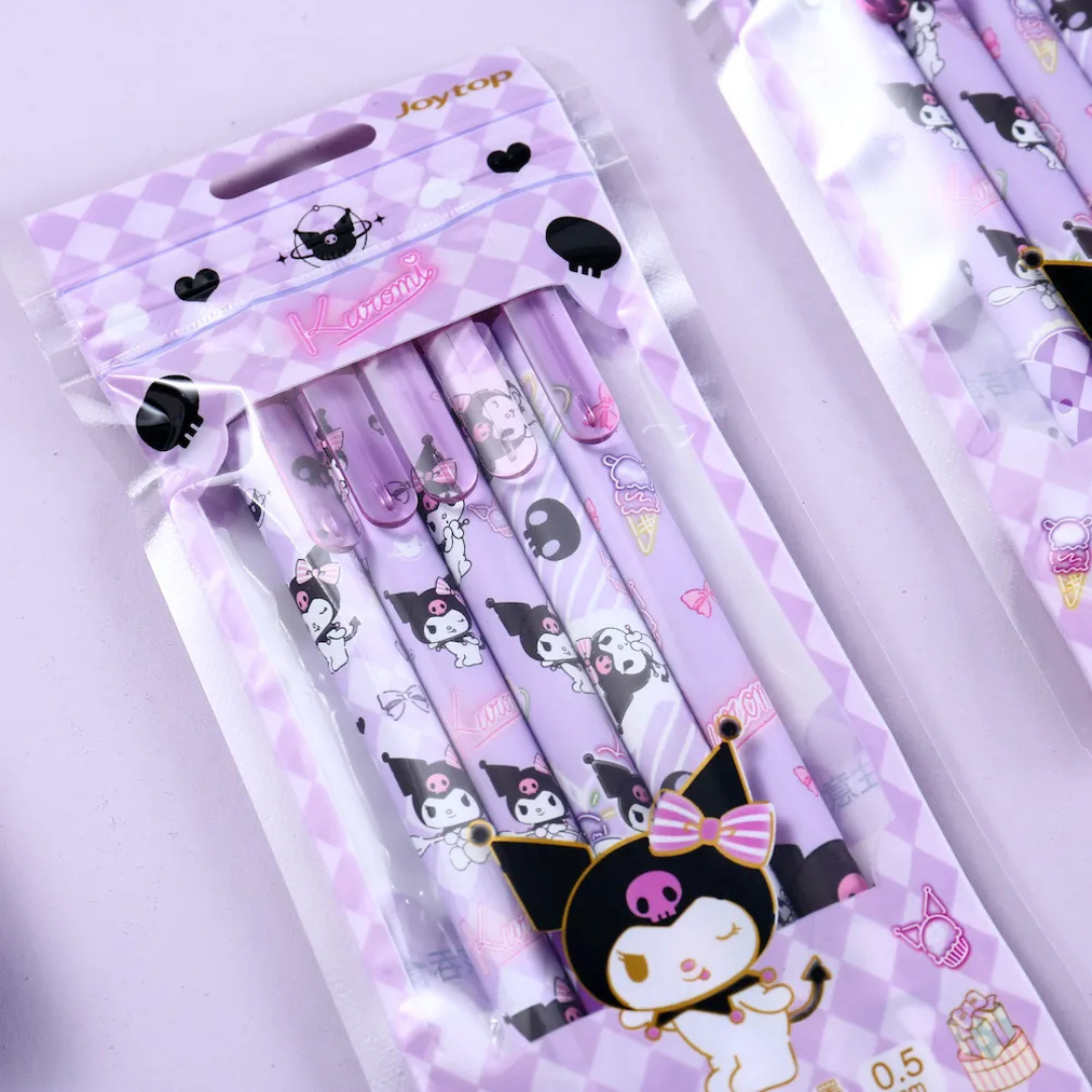 Kuromi Sanrio Pen Pack