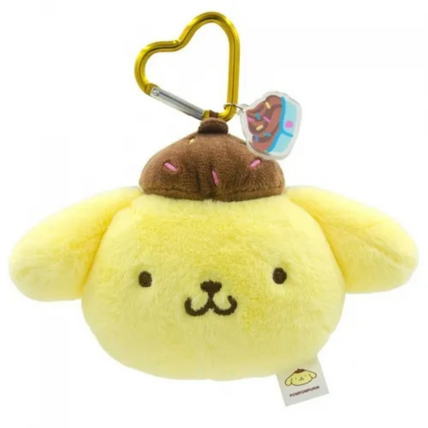 Pompompurin Sweet Treat Plush Keychain