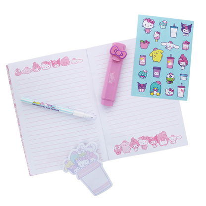 Hello Kitty & Friends Snack Shop Stationery Set