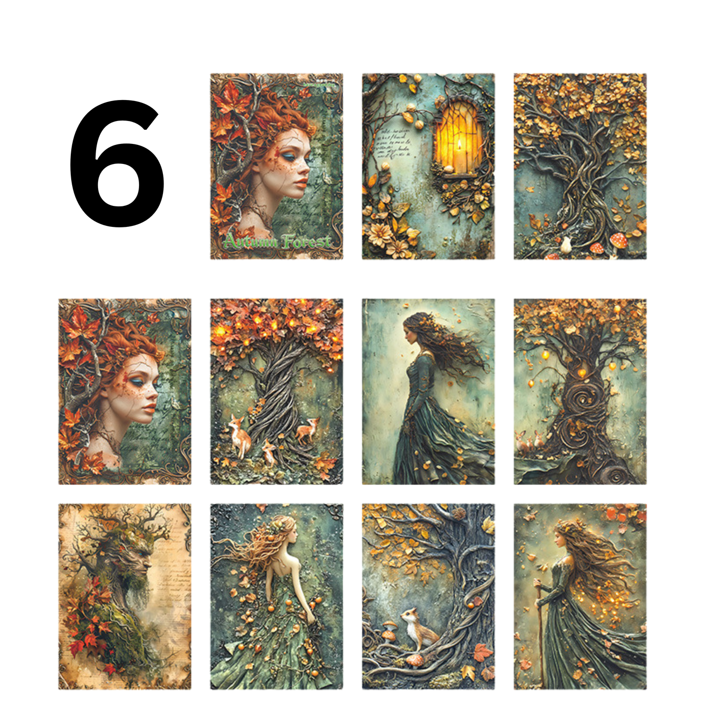 Secret Seasons Craft Paper Pack