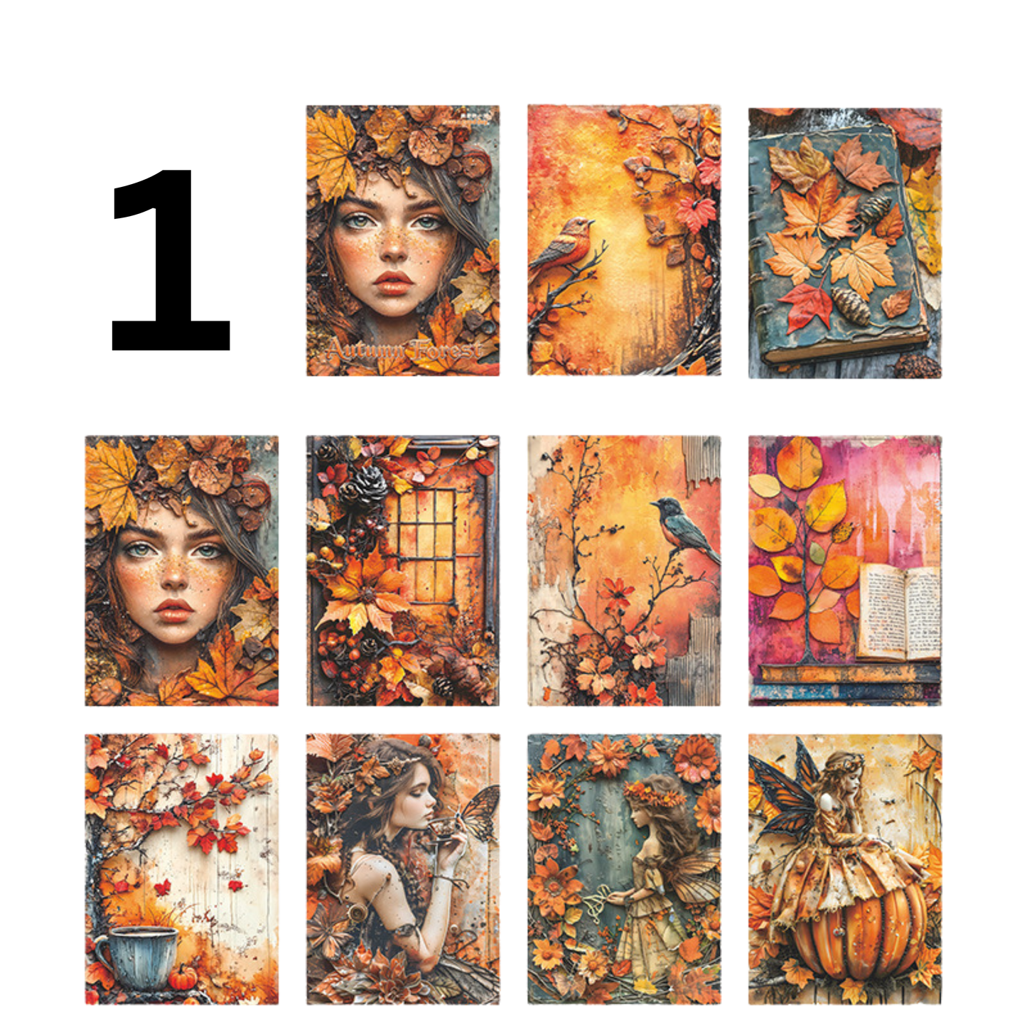Secret Seasons Craft Paper Pack