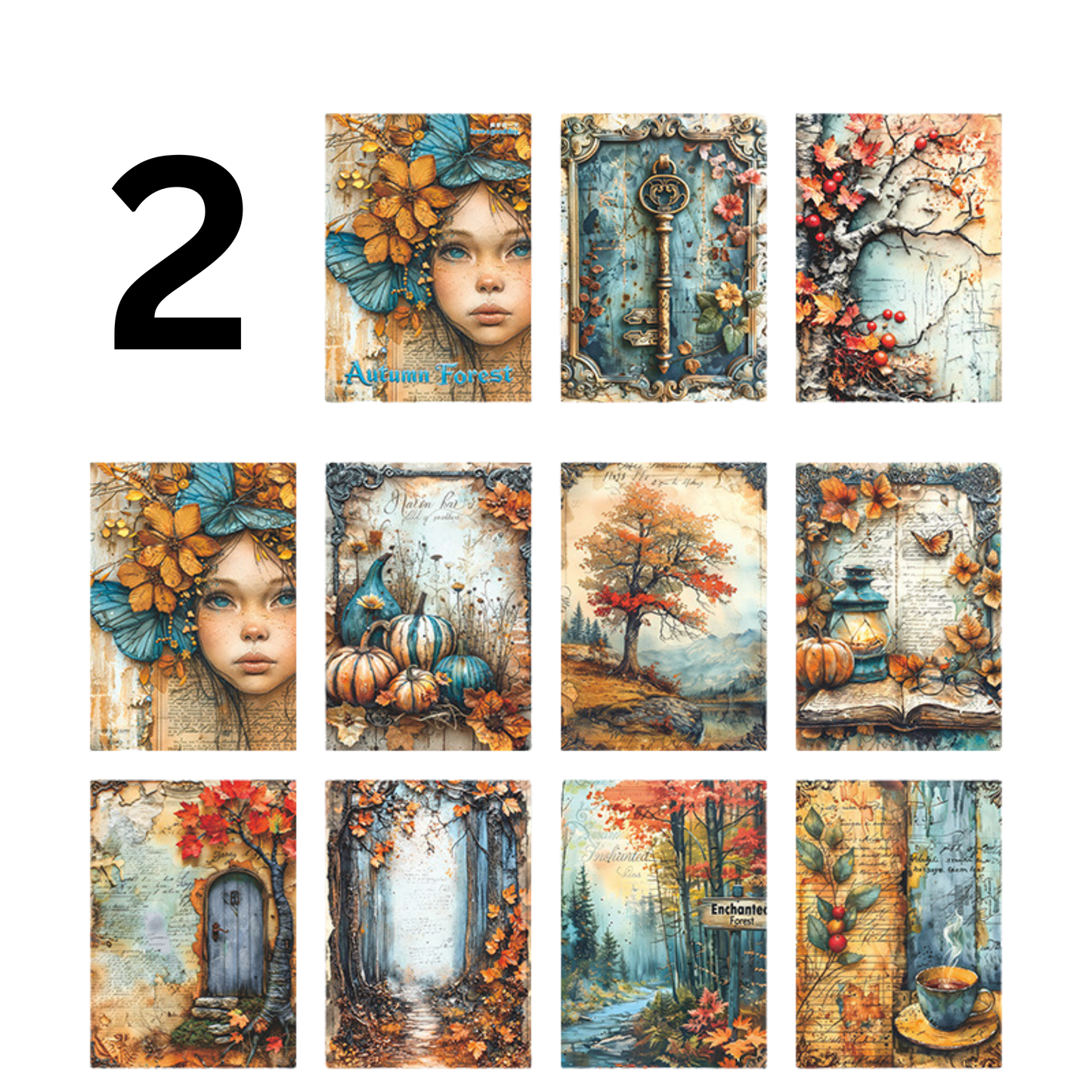 Secret Seasons Craft Paper Pack