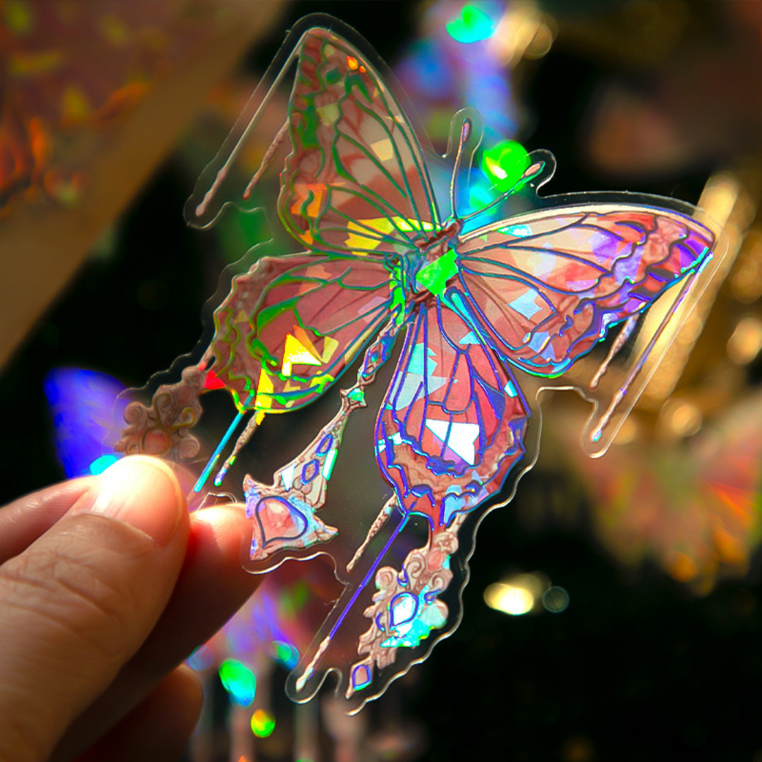 Holographic Butterfly Sticker Pack