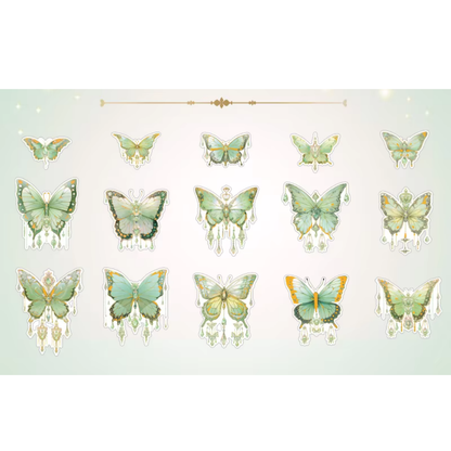 Holographic Butterfly Sticker Pack