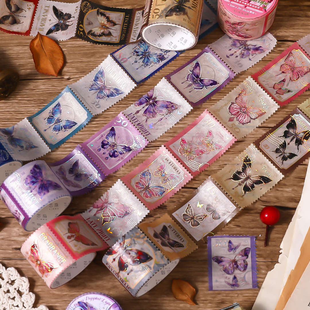 Butterfly Stamp Washi Tape