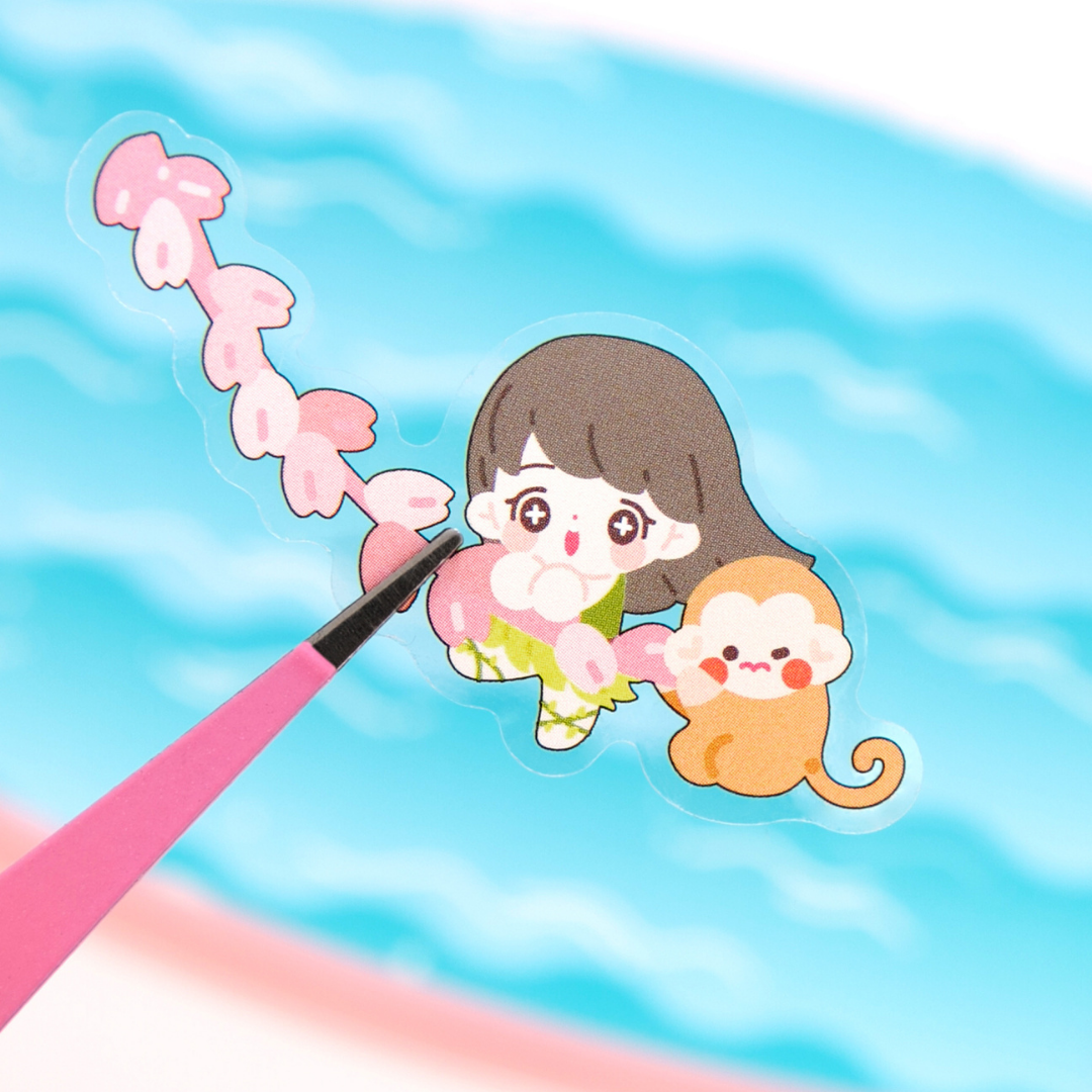 Chibi Worlds Isometric Sticker Scene