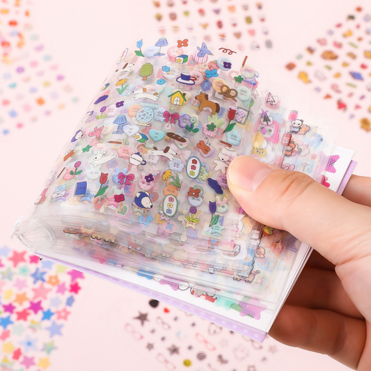 Korean Style Mini Stickers Book