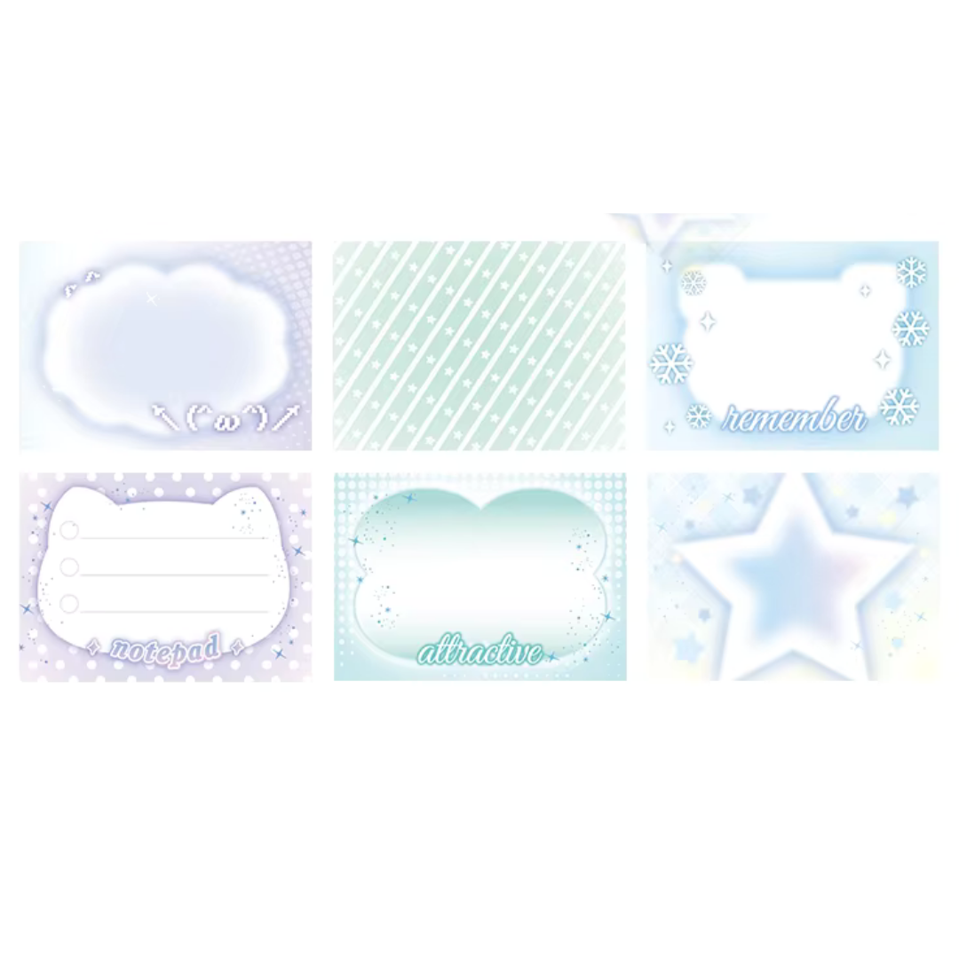 Pearlescent Sticky Note Roll