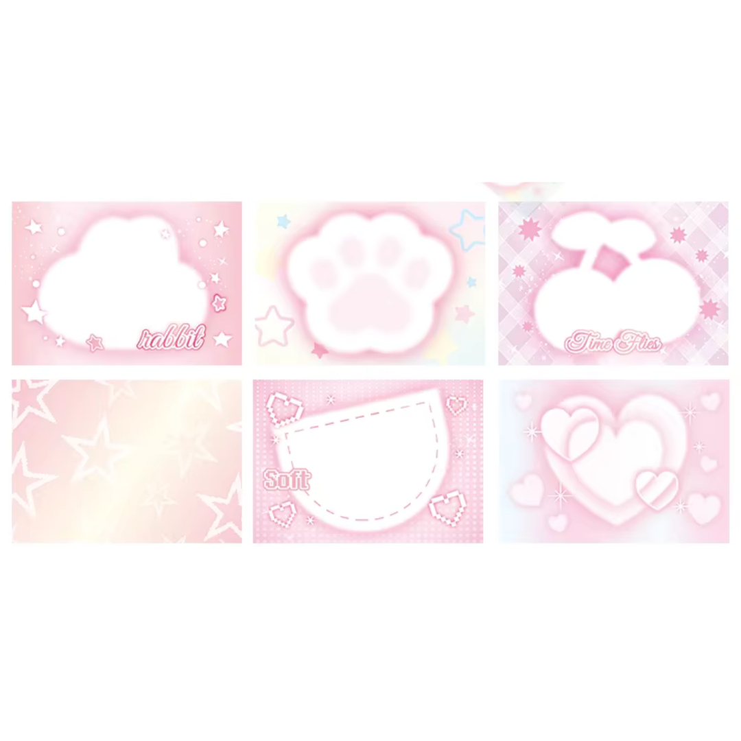 Pearlescent Sticky Note Roll