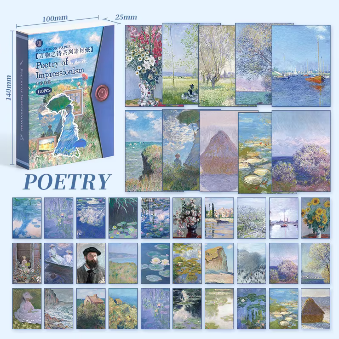 Vintage Style Craft Paper Book