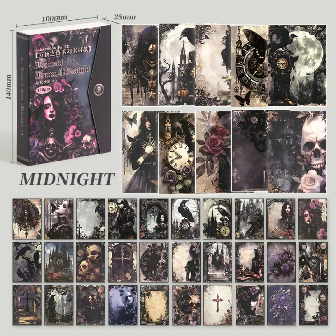 Vintage Style Craft Paper Book