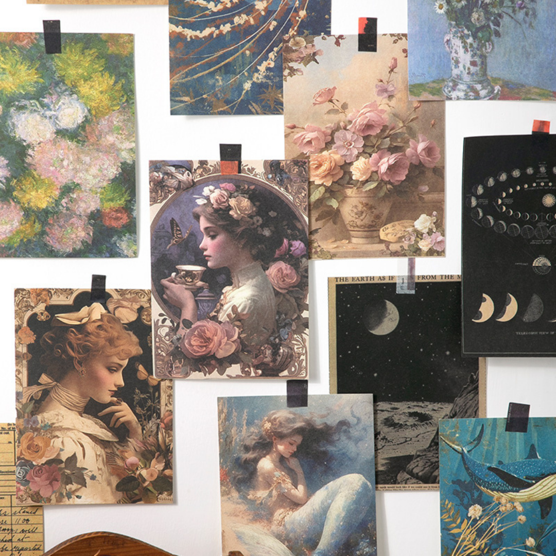 Vintage Style Craft Paper Book