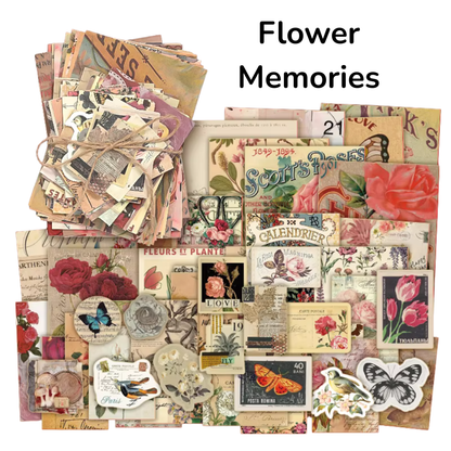 Junk Journal Paper Starter Pack