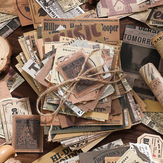 Junk Journal Paper Starter Pack