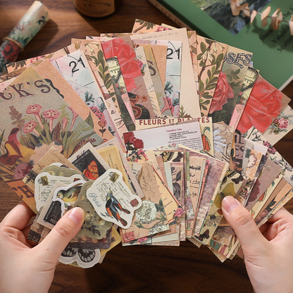 Junk Journal Paper Starter Pack