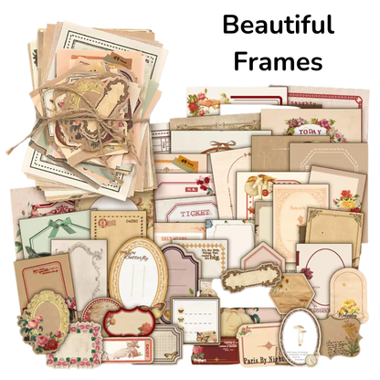 Junk Journal Paper Starter Pack