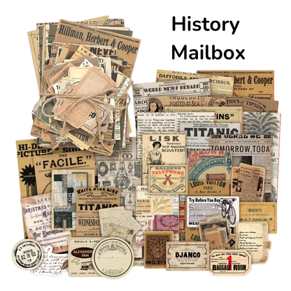 Junk Journal Paper Starter Pack