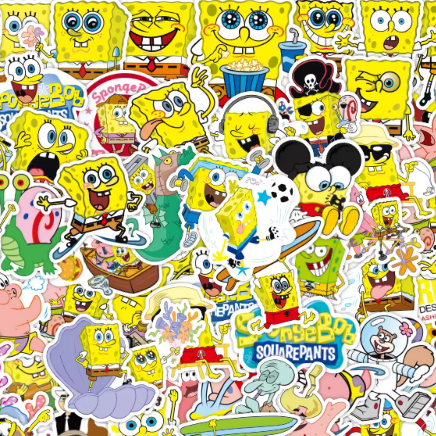 SpongeBob SquarePants 50 Piece Sticker Pack