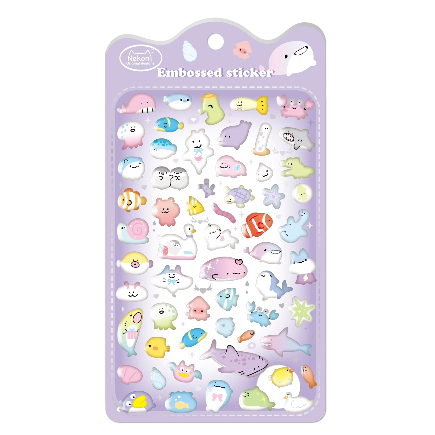Squishy Cuties Epoxy Sticker Sheet