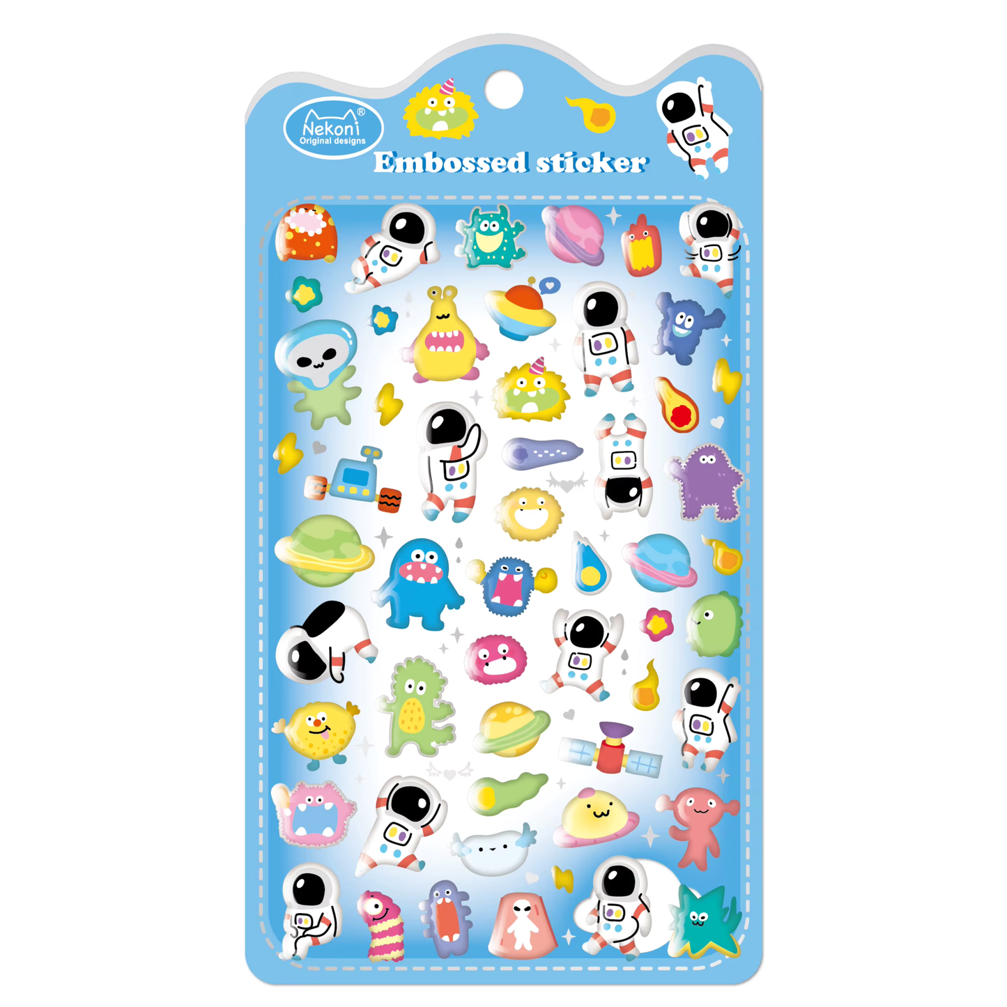 Squishy Cuties Epoxy Sticker Sheet