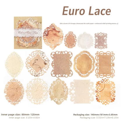 Vintage Lace Craft Paper Pack